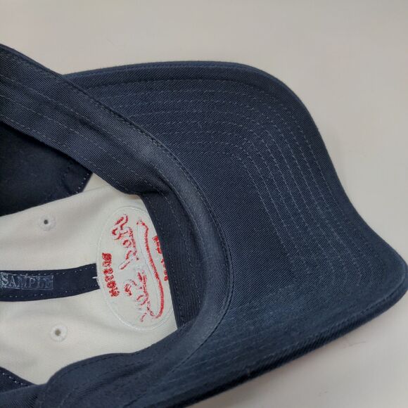 American Needle Men's Slideback Hat Blue Boston Red Sox MLB Logo Embroidered - Picture 10 of 11